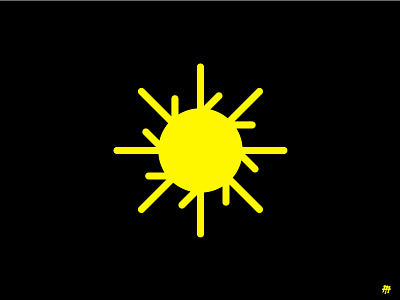 Sun logo design