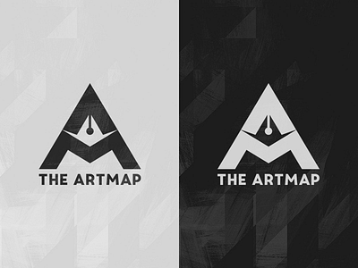 The Artmap | Initial letter logo | Modern logo, MA logo, AM logo