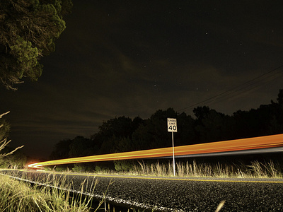 The speed of light lightspeed long exposure nightmod nikon stars