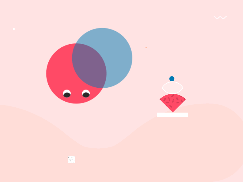 Abstract Op what design abstract animation illustration