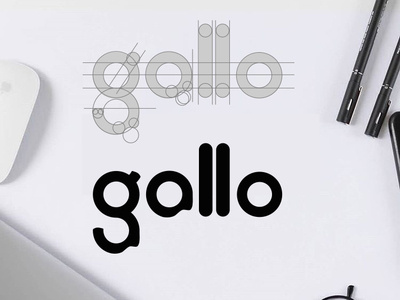 Gallo logo typography tipography logo letters