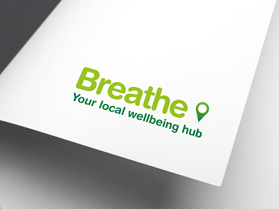 Breathe Logo branding design graphic design logo logo design typography