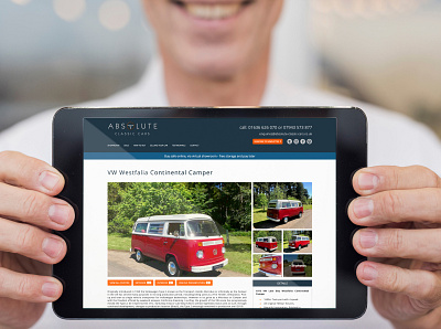 Classic Car website branding design graphic design website website design websites