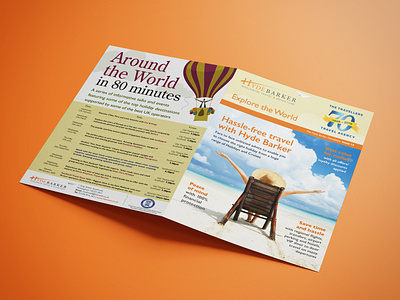 A4 newsletter Hyde Barker Travel