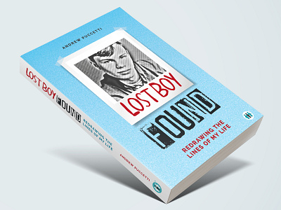 Lost Boy Found Cover book cover design bookcover design graphic design illustration vector