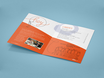 OCD UK booklet design graphic design illustration print typography