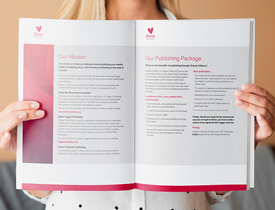 A4 brochure design design graphic design typography