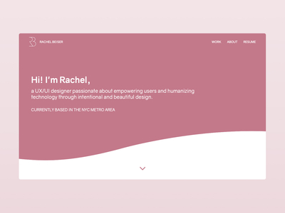 Design Portfolio Landing Page