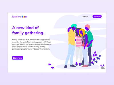Family Room Landing Page