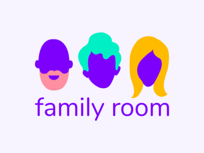 Family Room Logo branding figma illustration logo design ui vector