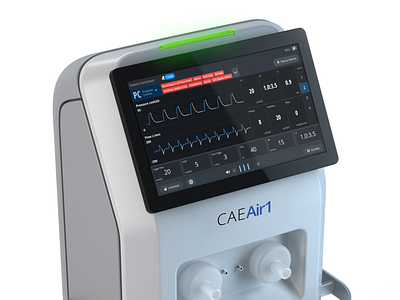 CAEAir1 Ventilator actual product released user inteface ventilator