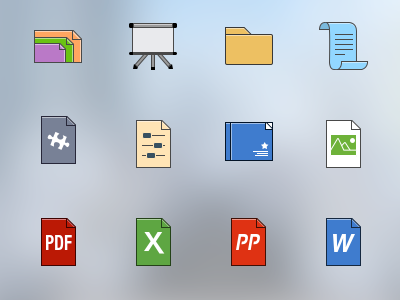 Application Icons application icons