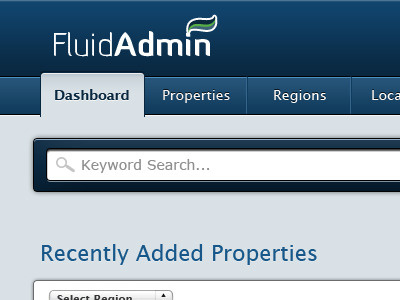 Proto Admin dan maitland fluid admin ui user interface