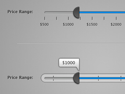 Range Sliders