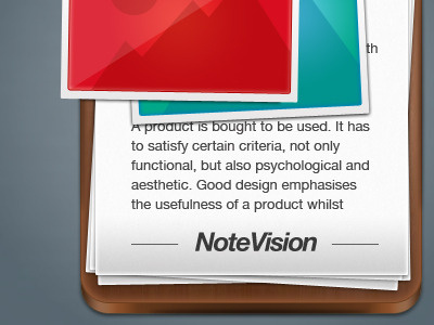 Notevision application icon maitland