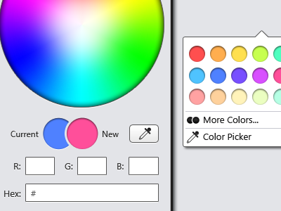 Color Picker color picker danmaitland ui