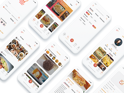 UI/UX Culinary App app culinary food food app food recipe ui ux