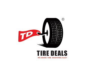 Tire Deals black brand coupon deals logo red tire tires voucher