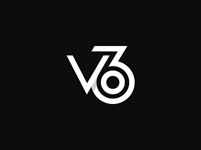 V360 360 black icon logo negative pen symbol v vaping white