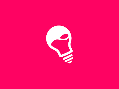 ThinkLiquid brand bulb graphic icon idea liquid logo think water