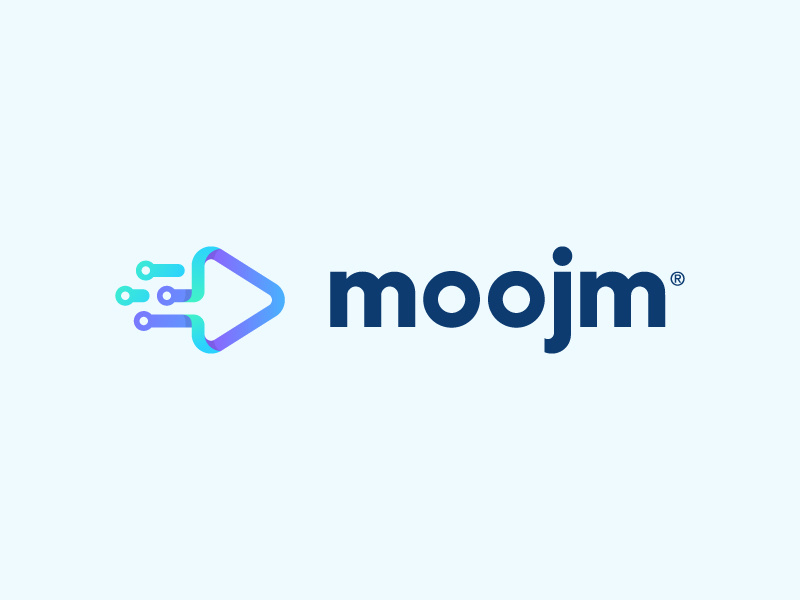 Moojm Identity software graphics branding coding programming icon logo