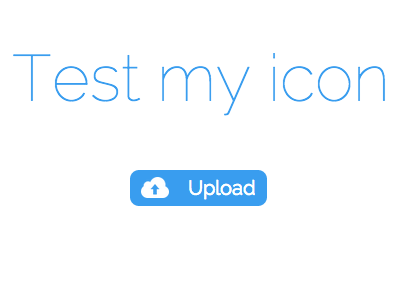 Test My Icon free icon icons ios test website