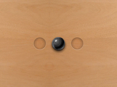 Black orb ball element game hole icon icons marble orb ui wood