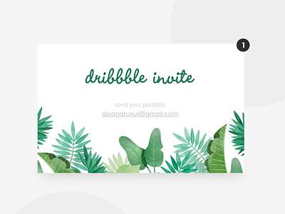 Dribbble Invite Card adobe xd dribbble best shot dribbble invitation dribbble invite dribbbleweeklywarmup interaction design invitation card ui design