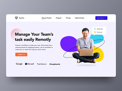 Team Collaboration Platform concept design design dribbble figma interaction design marketing sketchapp team collaboration ui ui design uidesign uxdesign website design