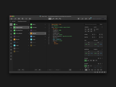 Views Tools - Low-code editor for Views programming language development editor low code views