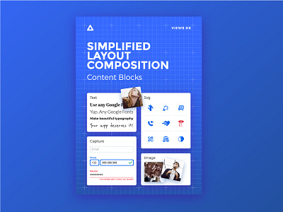 Viewspostercontentblocks 01 block content design system front end interface poster system views