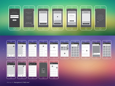 Experimenting with wireframes wireframe