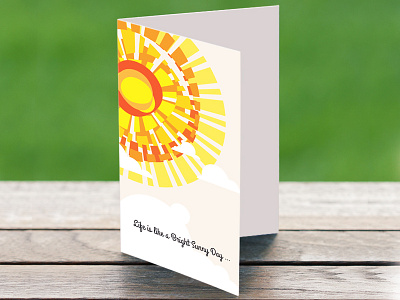 Sunny Day Friendship Card