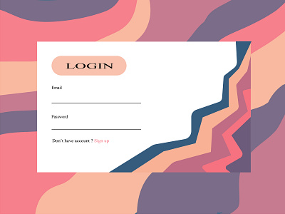 Login Page app branding design flat ui vector web website