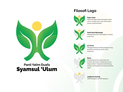 Panti Yatim Duafa Syamsul 'Ulum branding graphic design logo