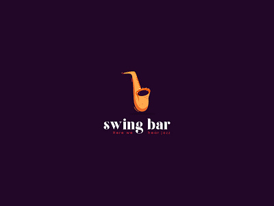 Swing bar bar coffee jazz music saxophone