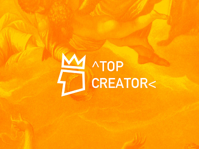 Top Creator Logo Design - Concept branding creator fashion king logo wingsbranding