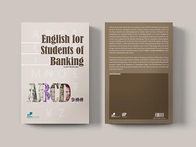 Banking English Student Cover 1 book cover branding design illustration