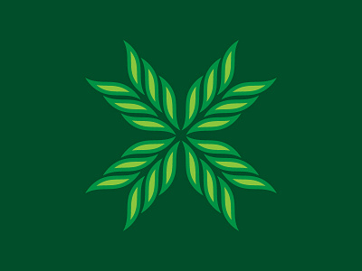 Marathon crest green leaves logo marathon pattern plant running sochi