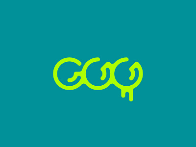 Goo color design joseph shields logo type typography