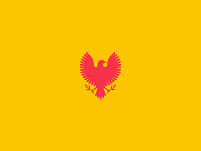 Small Bird animal bird color joseph j shields logo mark