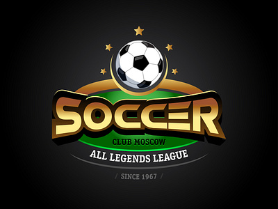 soccer, sport football logo