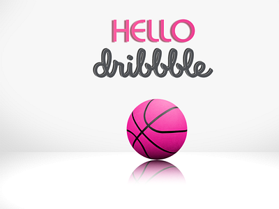 Hello Dribbble branding design icon illustration kid1carus logo vector
