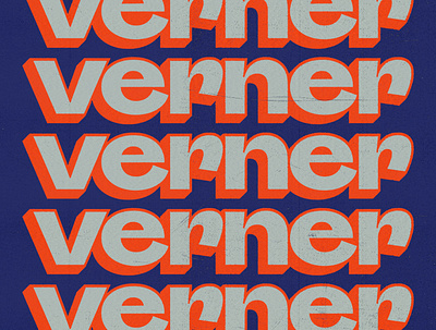 Verner artist branding artist branding branding colorful design graphic design graphic designer identity identity design logo logo design music texture typography