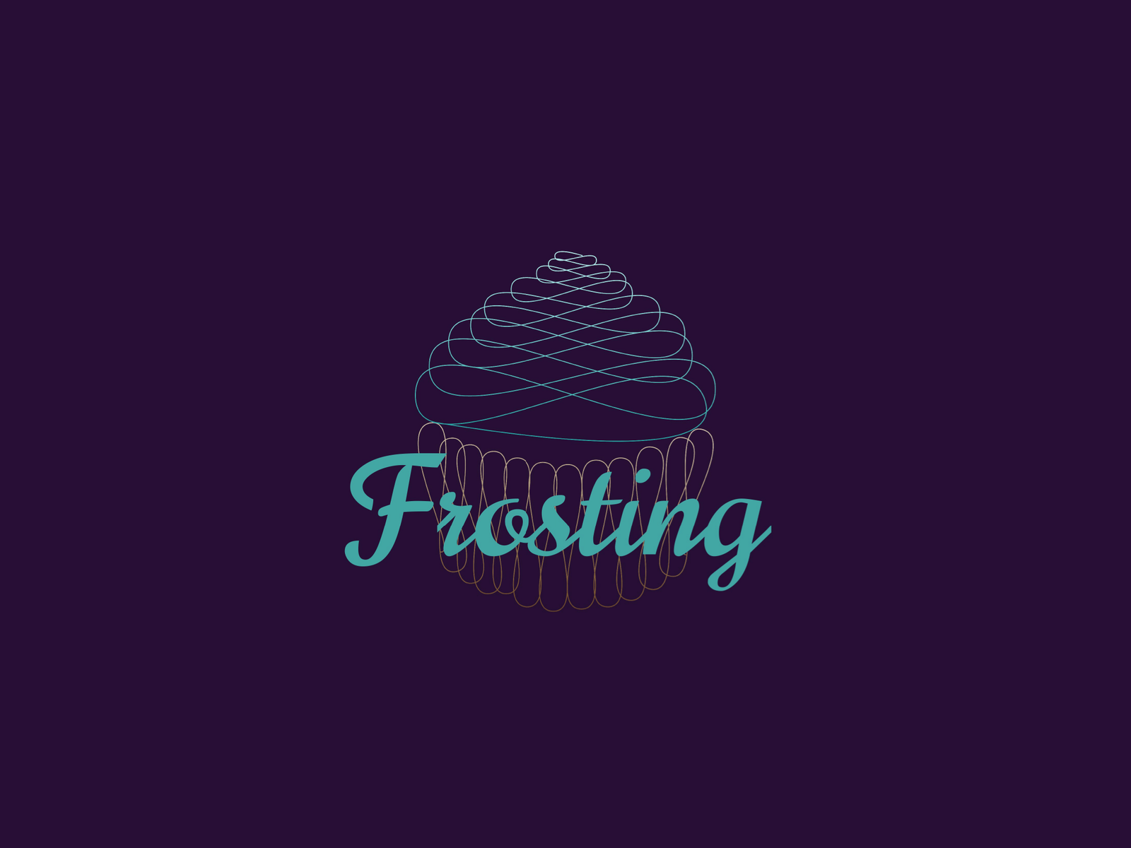 Cupcake Logo by Sam Garrett on Dribbble