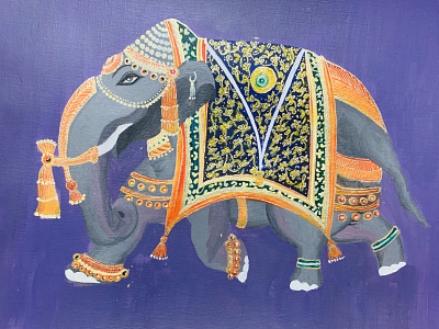 Royal Indian elephant