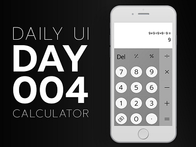 Daily Ui Challenge 004 - Calculator app design calculator calculator calculator app calculator ui dailyui day004 design dgital design drawing ui ui kit uiux
