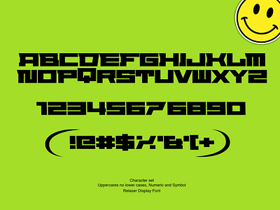 Relaser Display Font