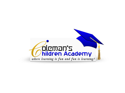 Colemans Children Academy Logo design illustration logo web