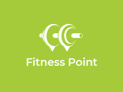 Fitness Point brand design branding logo design design icon illustration lettering logo logo design ui vector web